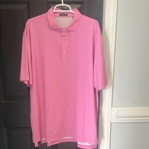 Vibrant Pink Polo Shirt for Men